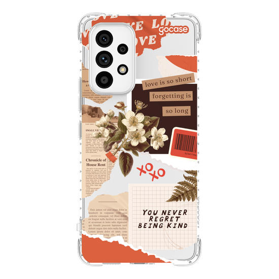 Capinha para celular Colagem Vintage Red