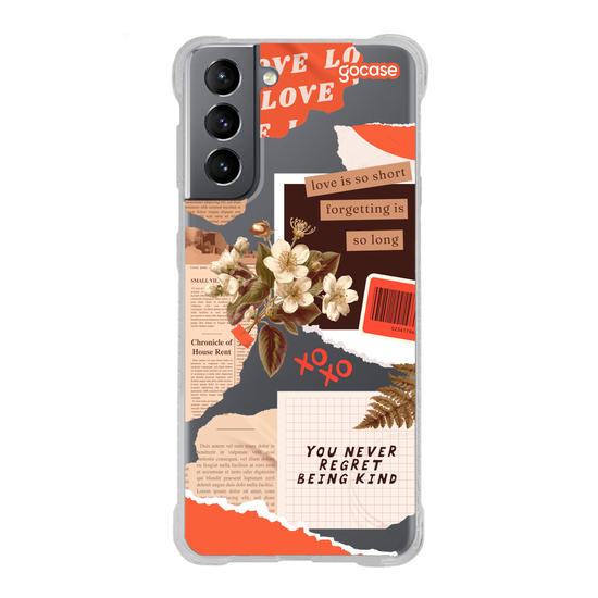 Capinha para celular Colagem Vintage Red