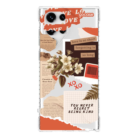 Capinha para celular Colagem Vintage Red