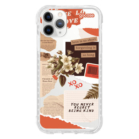 Capinha para celular Colagem Vintage Red
