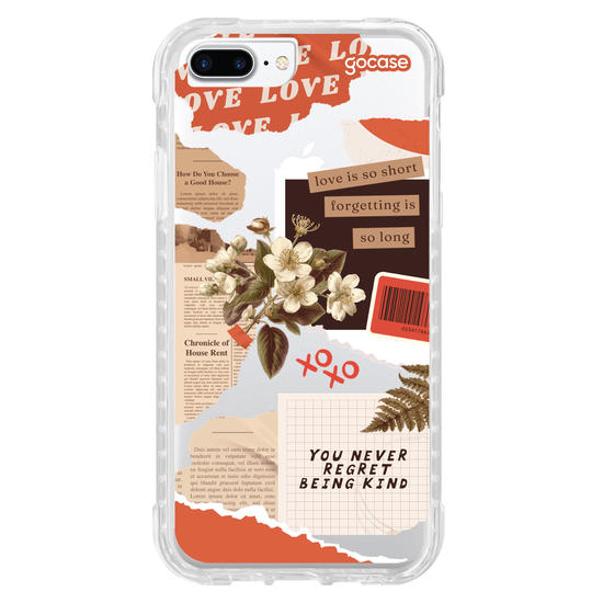 Capinha para celular Colagem Vintage Red