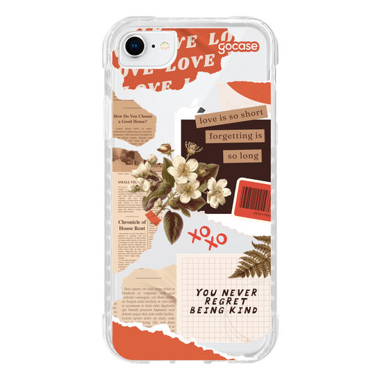 Capinha para celular Colagem Vintage Red