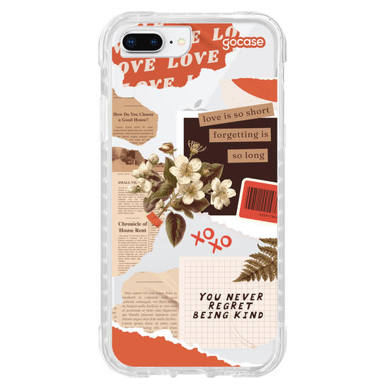 Capinha para celular Colagem Vintage Red