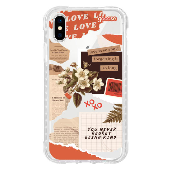 Capinha para celular Colagem Vintage Red