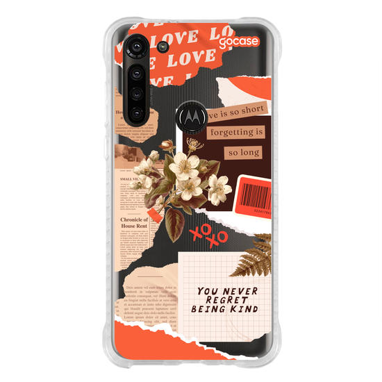 Capinha para celular Colagem Vintage Red