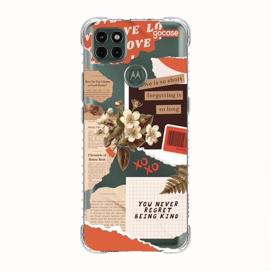 Capinha para celular Colagem Vintage Red