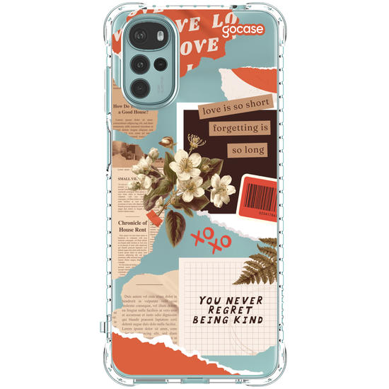 Capinha para celular Colagem Vintage Red