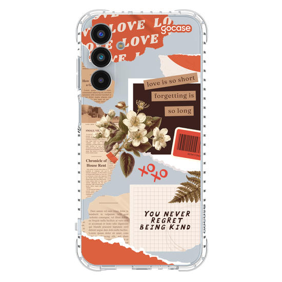 Capinha para celular Colagem Vintage Red