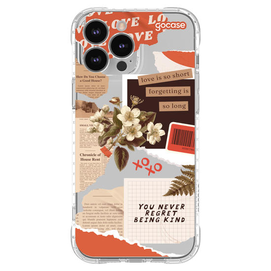 Capinha para celular Colagem Vintage Red