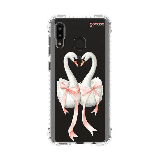 Capinha para celular  Ribbon Swan