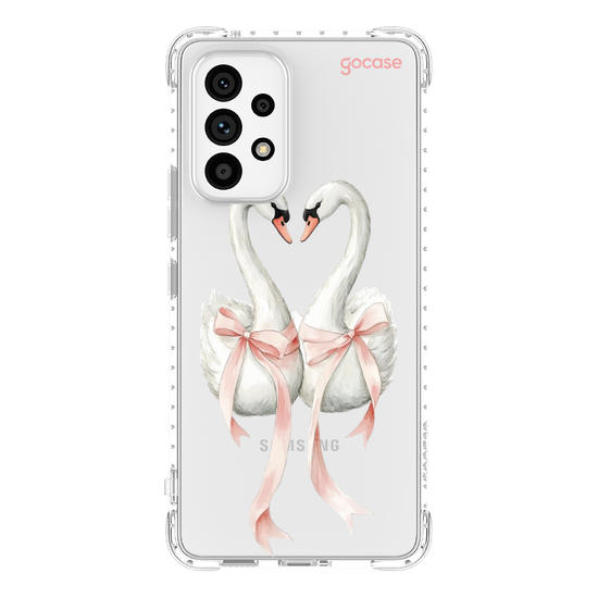 Capinha para celular  Ribbon Swan