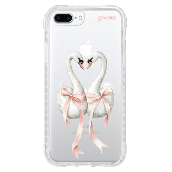 Capinha para celular  Ribbon Swan