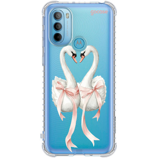 Capinha para celular  Ribbon Swan
