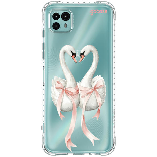 Capinha para celular  Ribbon Swan