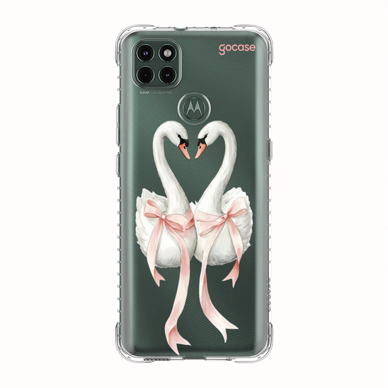 Capinha para celular  Ribbon Swan