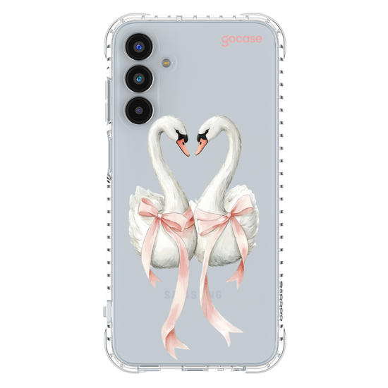 Capinha para celular  Ribbon Swan