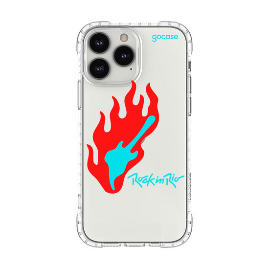 Capinha para celular  Rock in Rio - Guitar Fire