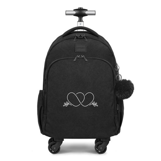 Mochila de Carrinho 4 Rodas Fun - Infinito Iniciais