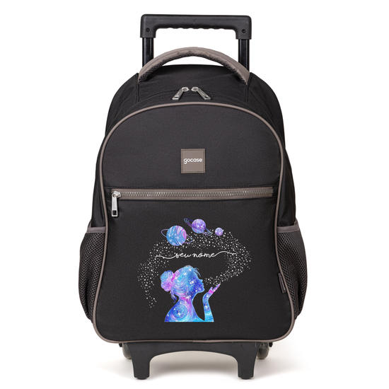 Mochila de Carrinho 2 Rodas Play - Poeira das Estrelas