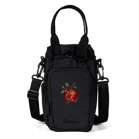 Bolsa de Garrafa Puffer -  Romãs de Inverno