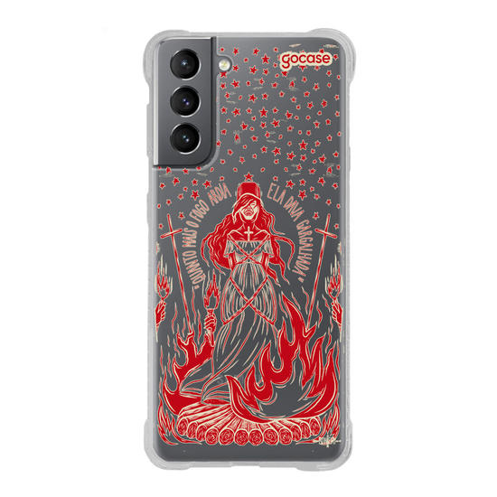 Capinha para celular  Axé em Xilo - Mulher de fogo