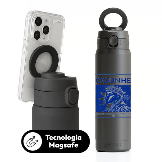Garrafa Térmica Magsafe + Ebook - Axé em Xilo - Ogunhê
