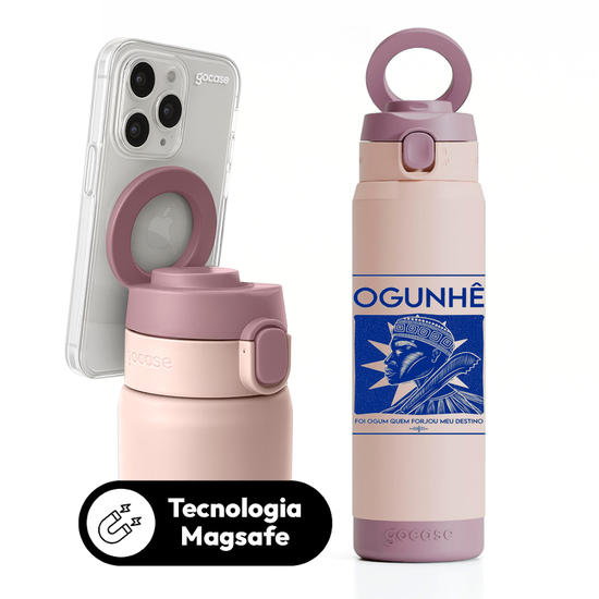 Garrafa Térmica Magsafe + Ebook - Axé em Xilo - Ogunhê