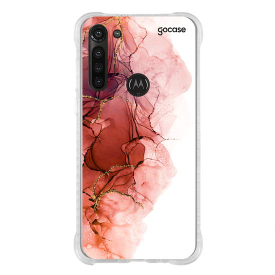 Capinha para celular Rosa em Aquarela