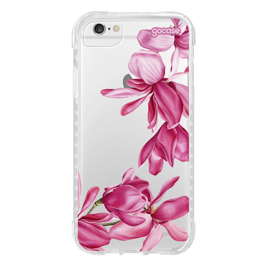 Capinha para celular  Rosa Magnólia