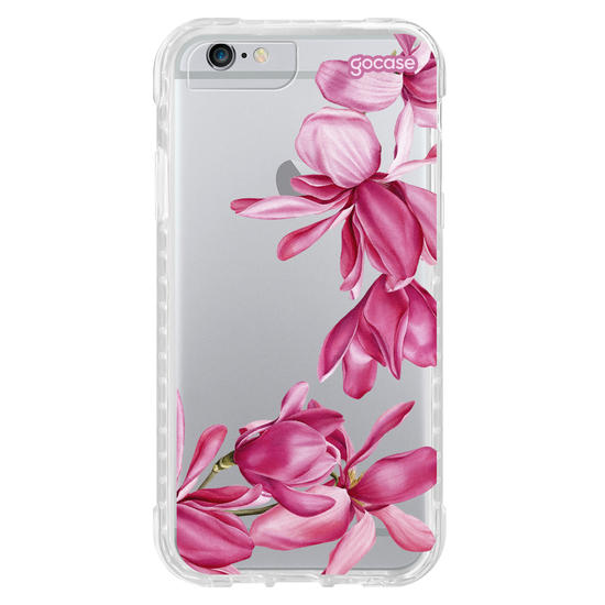 Capinha para celular  Rosa Magnólia