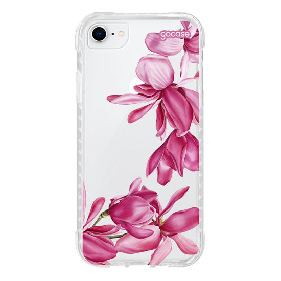 Capinha para celular  Rosa Magnólia