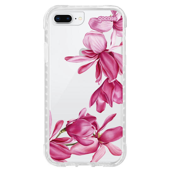 Capinha para celular  Rosa Magnólia