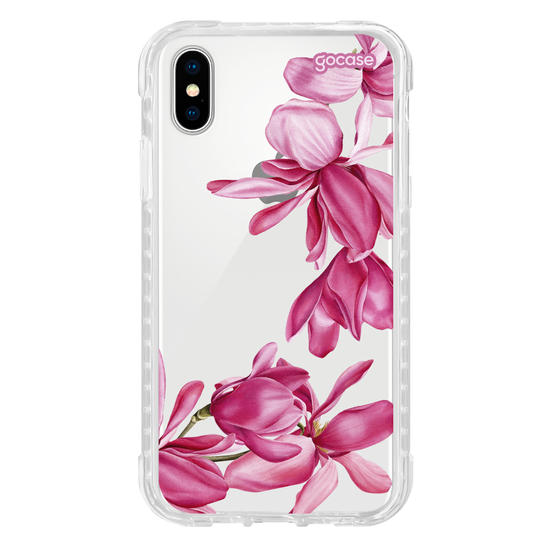 Capinha para celular  Rosa Magnólia