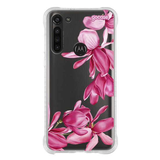 Capinha para celular  Rosa Magnólia