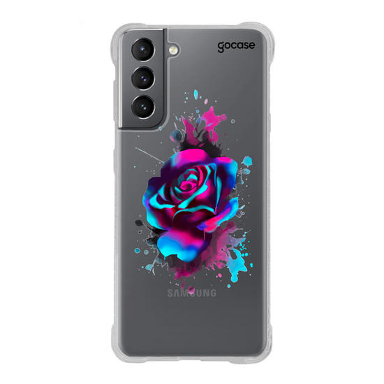 Capinha para celular Rosa Néon