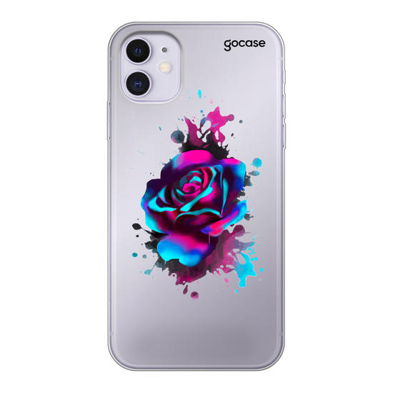Neon Rose Phone Case
