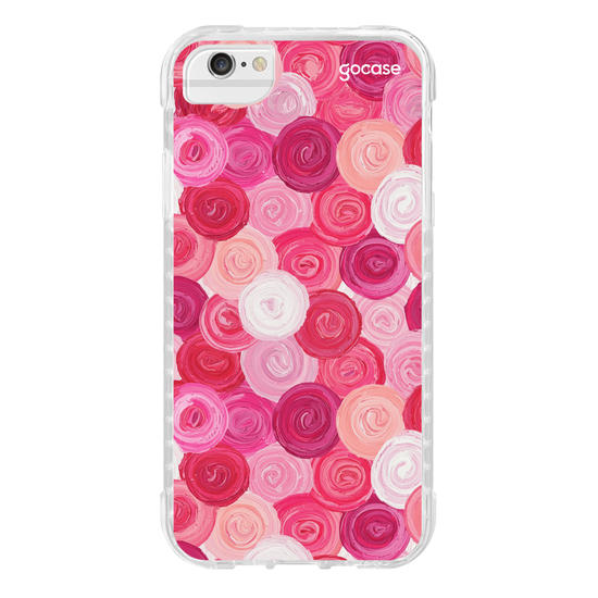 Capinha para celular  Rosas Pintadas