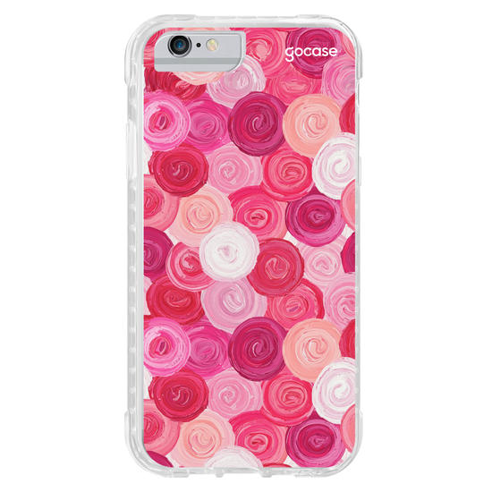 Capinha para celular  Rosas Pintadas