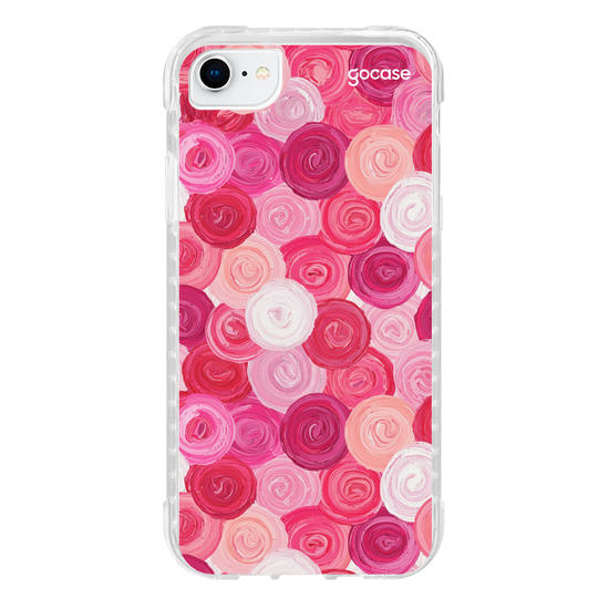 Capinha para celular  Rosas Pintadas