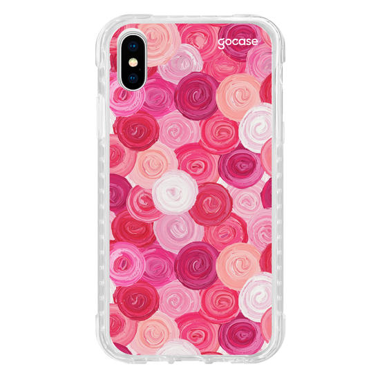 Capinha para celular  Rosas Pintadas
