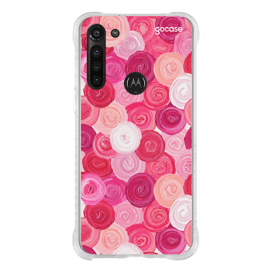 Capinha para celular  Rosas Pintadas