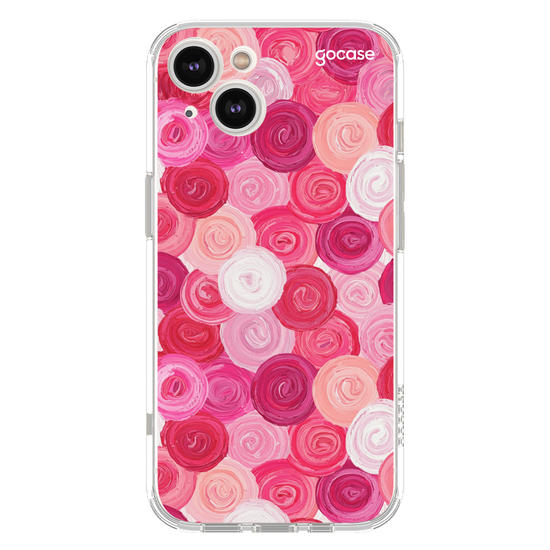 Capinha para celular  Rosas Pintadas