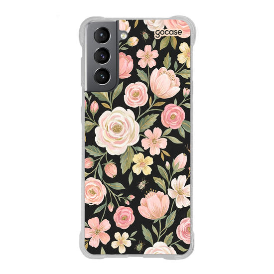 Capinha para celular  Rosas Sobre A Tela
