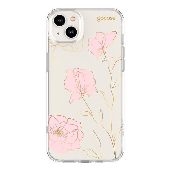 Capinha para celular  Rose Flower Line