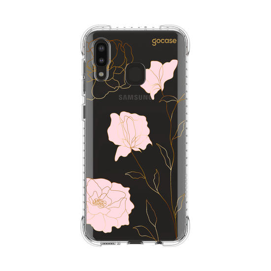 Capinha para celular  Rose Flower Line