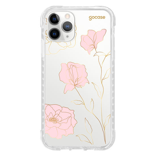 Capinha para celular  Rose Flower Line