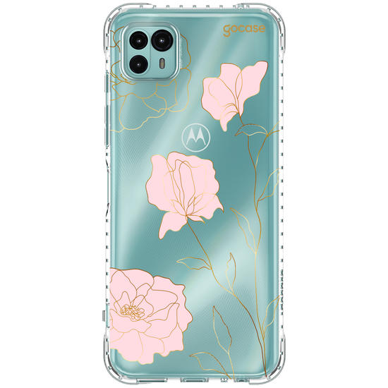 Capinha para celular  Rose Flower Line