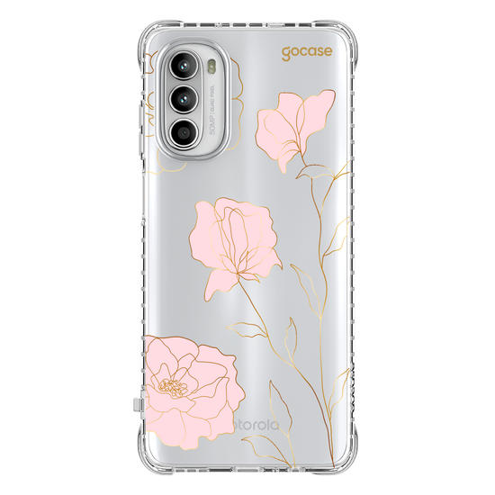 Capinha para celular  Rose Flower Line