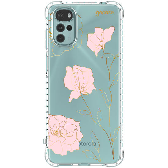 Capinha para celular  Rose Flower Line