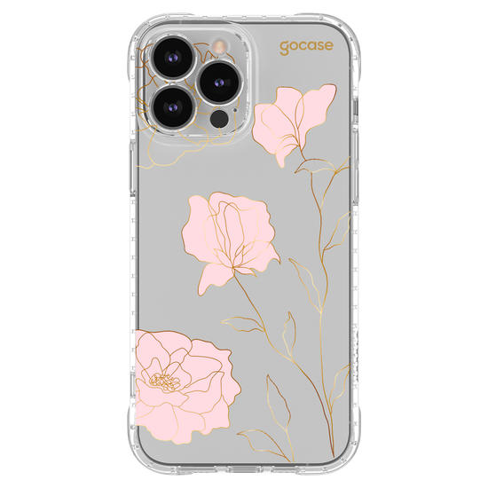 Capinha para celular  Rose Flower Line